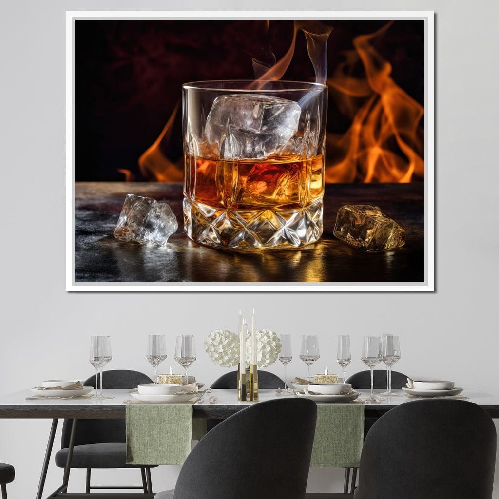 The Whiskey Enigma on Canvas Wall Art