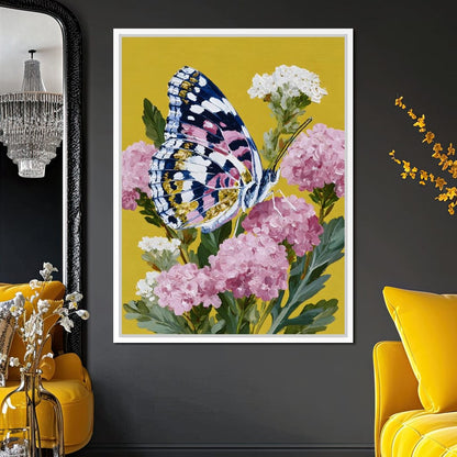 Butterfly Garden Radiance Canvas Wall Art