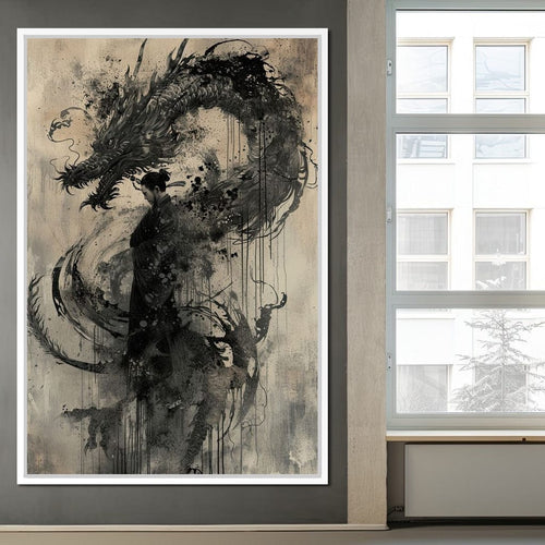 Echo of the Dragons Dream Canvas Wall Art