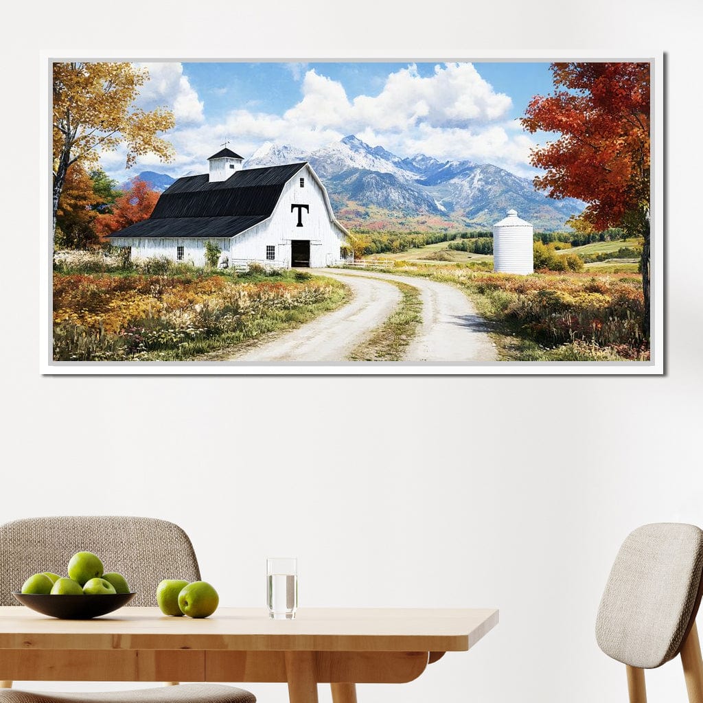 Pathway to Country Bliss Canvas Wall Art