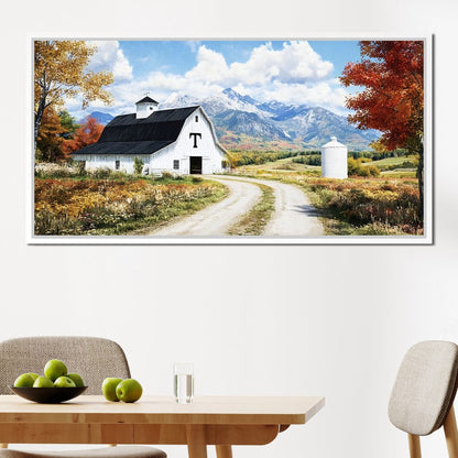 Pathway to Country Bliss Canvas Wall Art