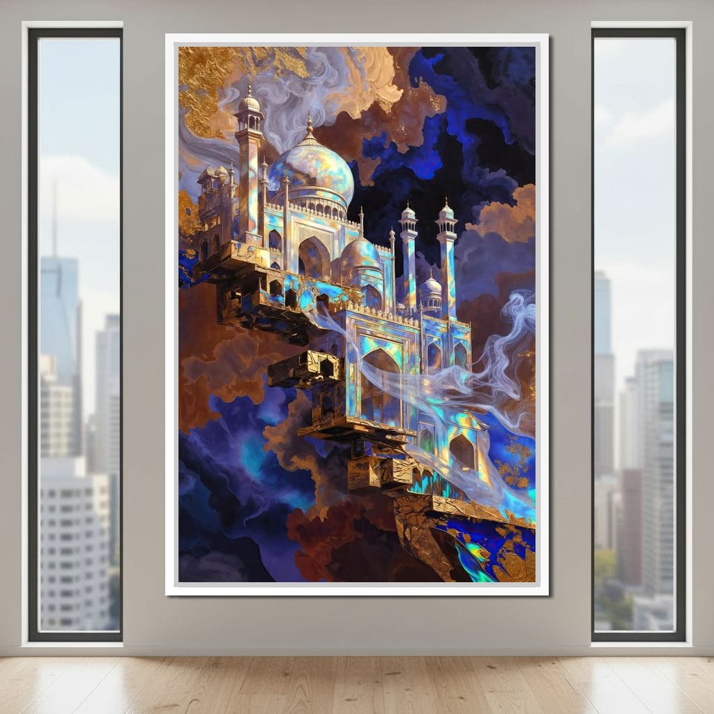 The Palace Between Worlds Canvas Wall Art