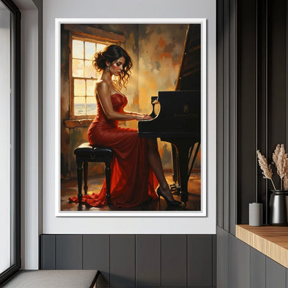 Female Portrait 345 Canvas Wall Art