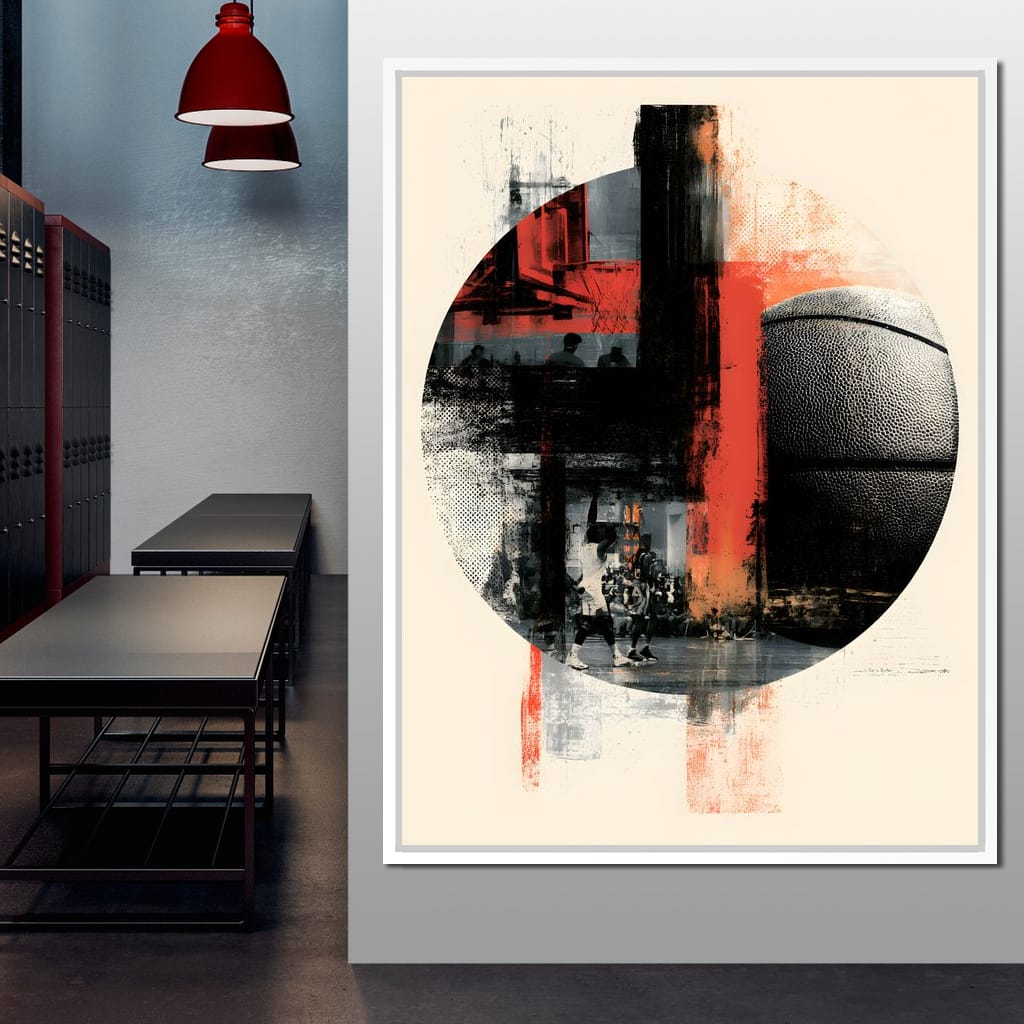 Final Possession On The Hardwood Canvas Wall Art