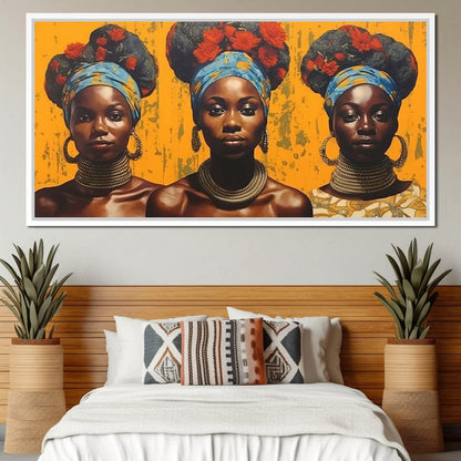 The Three Sisters Canvas Wall Art
