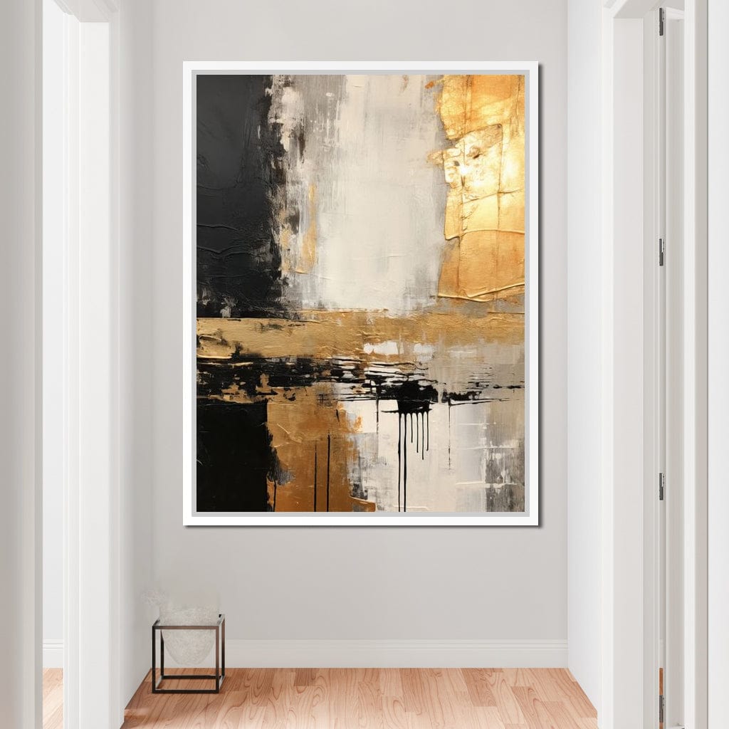 Gold Amber Shades Canvas Wall Art