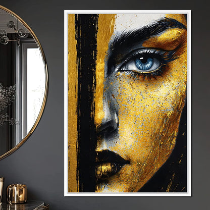 Gilded Truth Of The Soul Canvas Wall Art