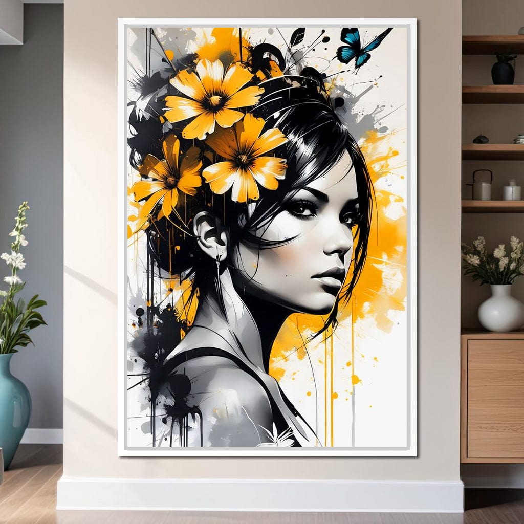 Female Portrait 262 Canvas Wall Art