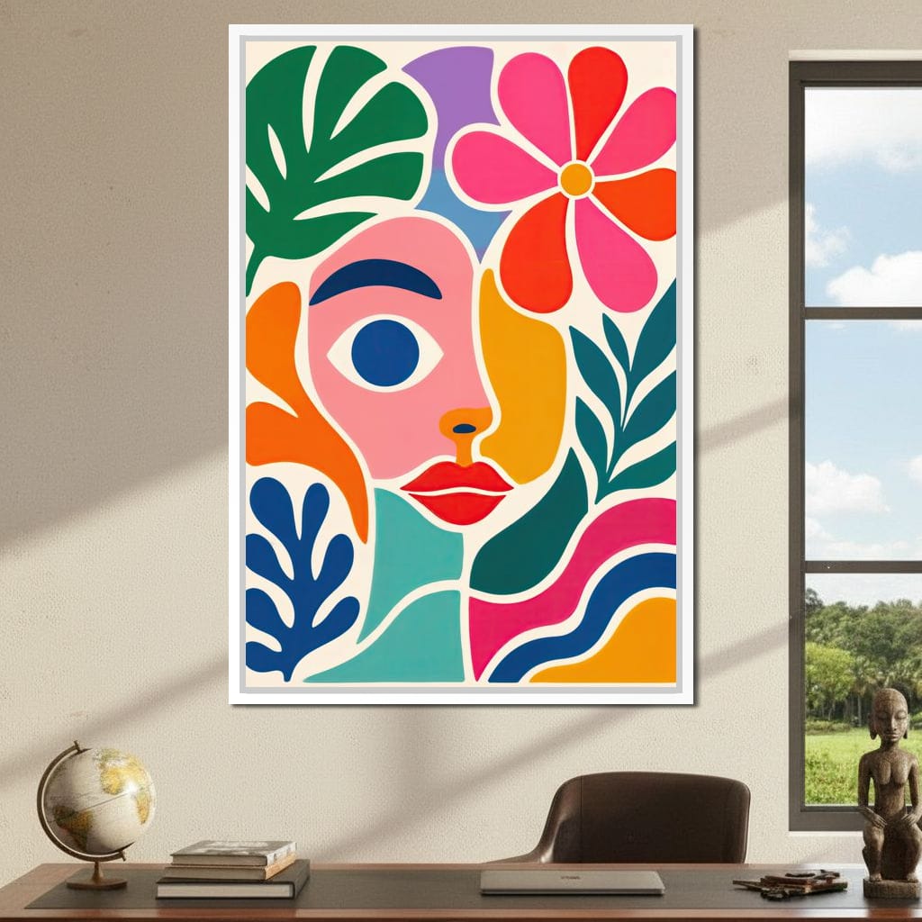 The One Eyed Garden Parade Canvas Wall Art