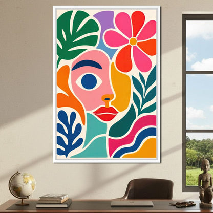 The One Eyed Garden Parade Canvas Wall Art
