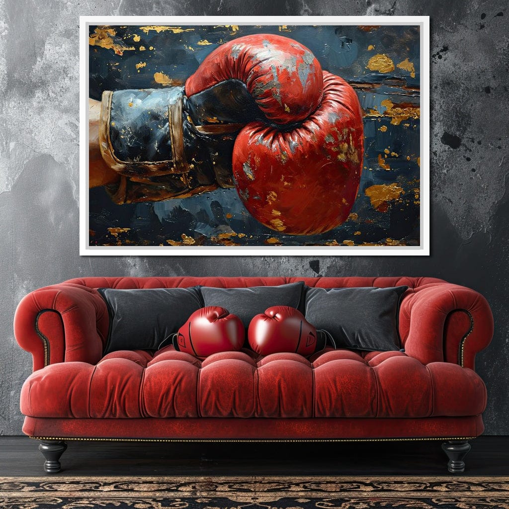 Boxing Glove Canvas Wall Art