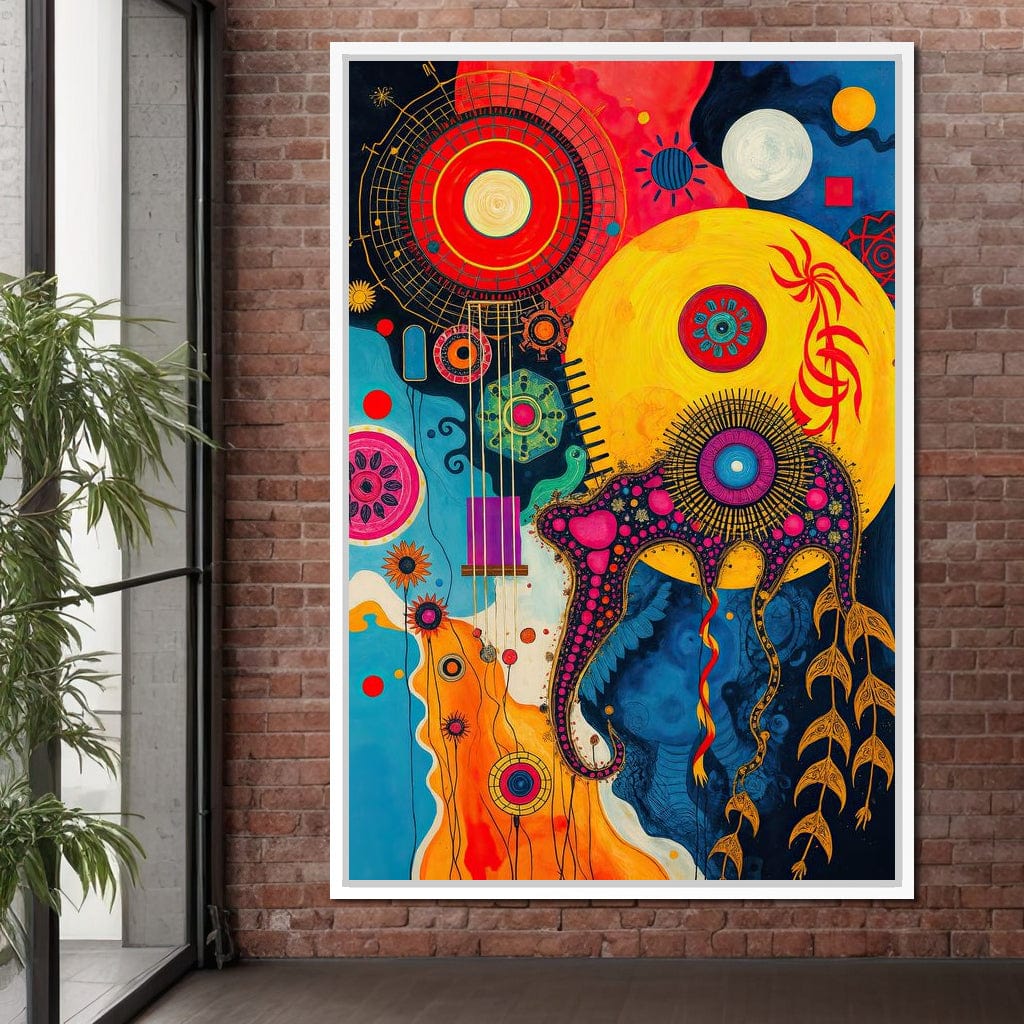 Dreams of an Octopus Canvas Wall Art