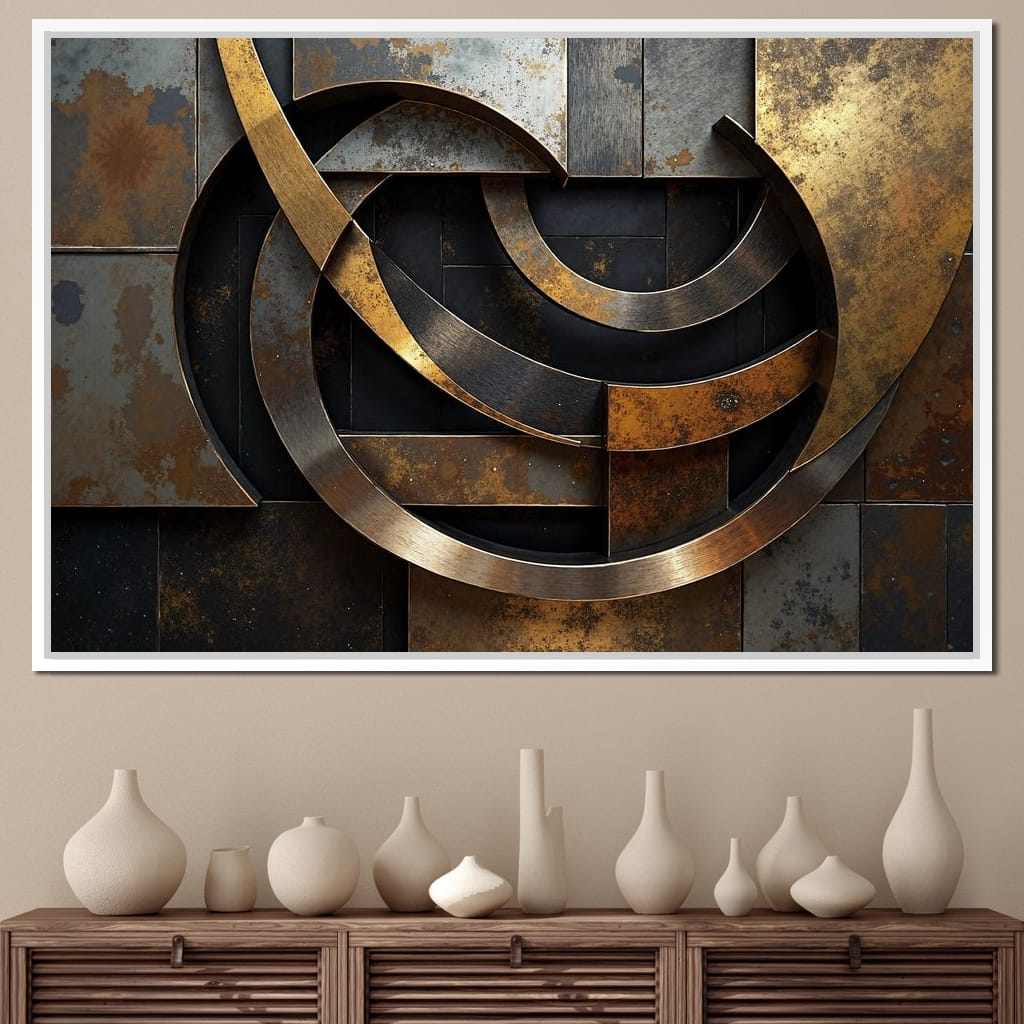 Aetheric Convergence Canvas Wall Art