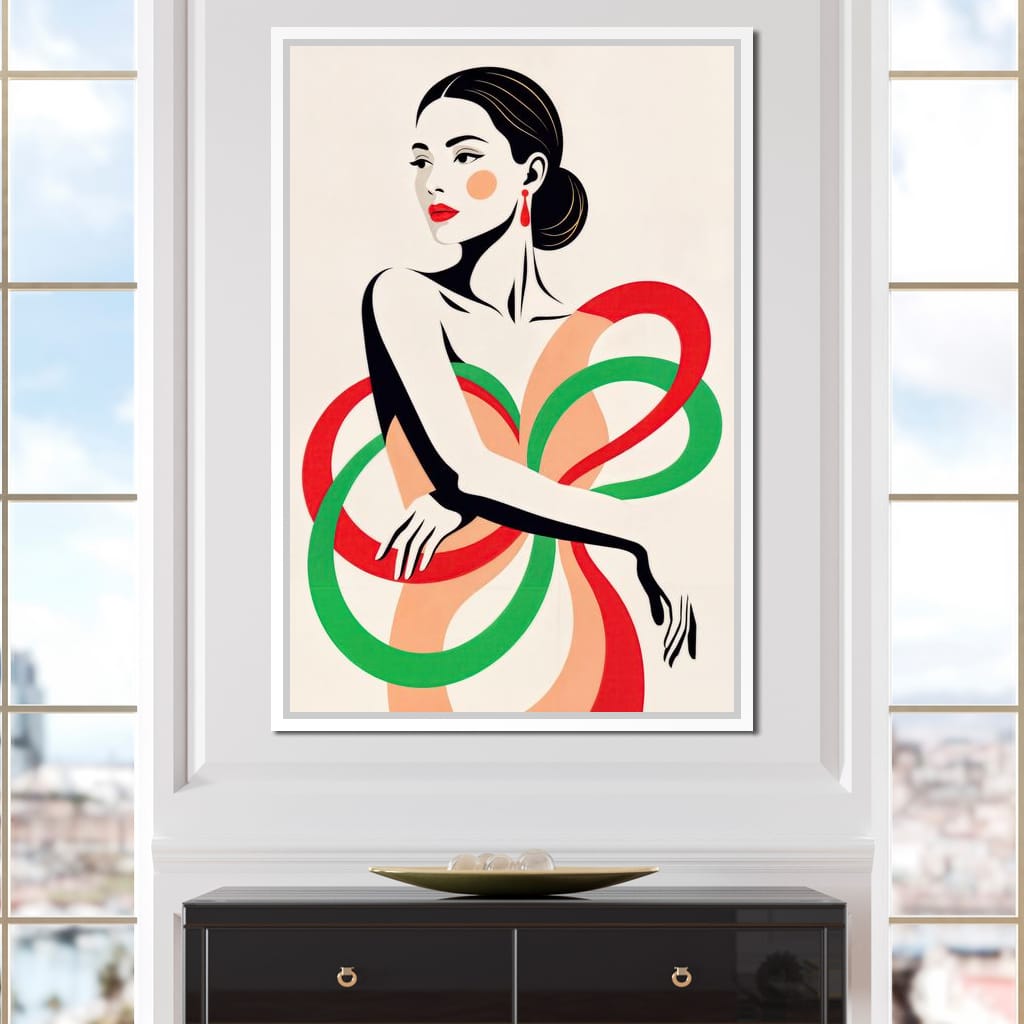 Deco Darling Canvas Wall Art