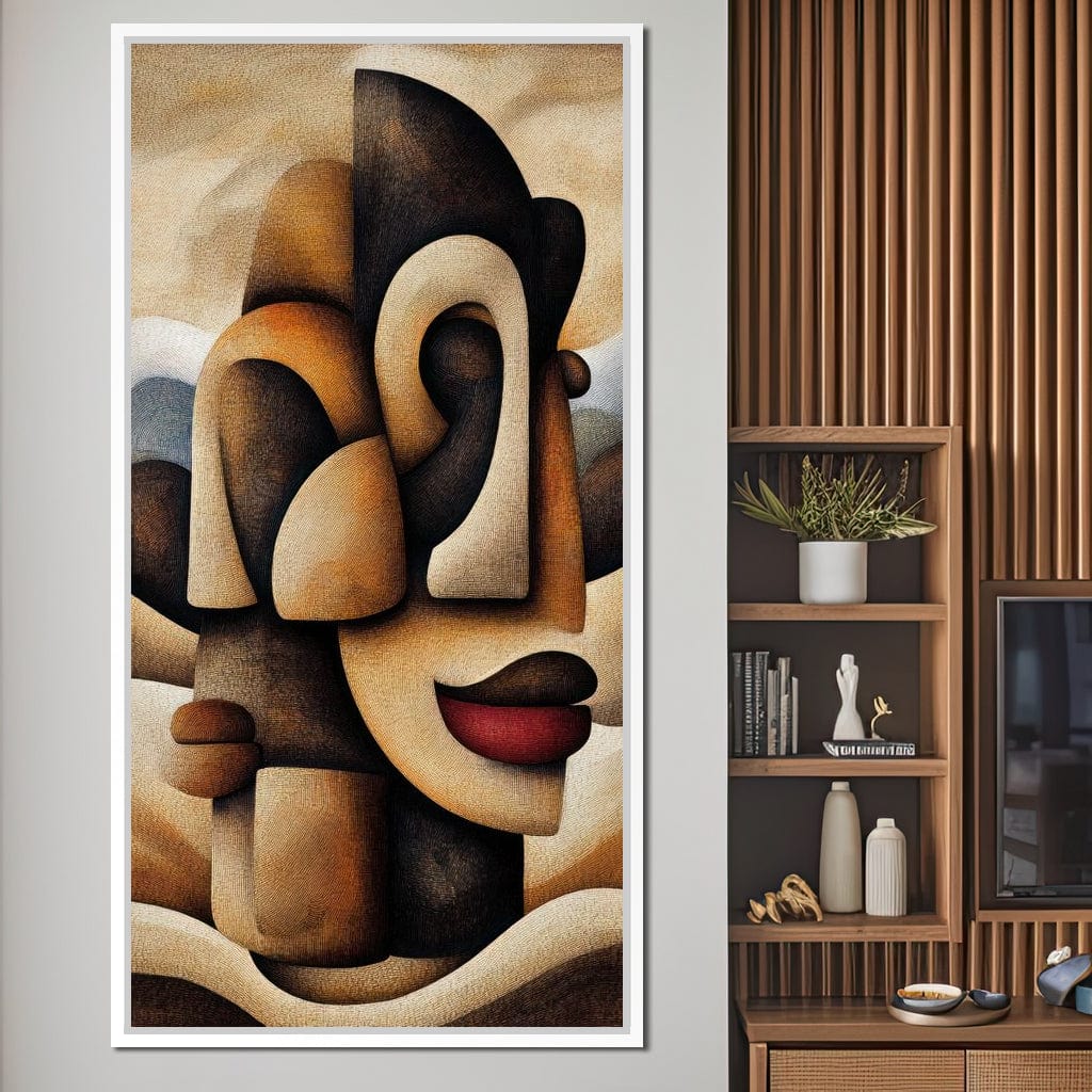 Faces of the Earth Canvas Wall Art
