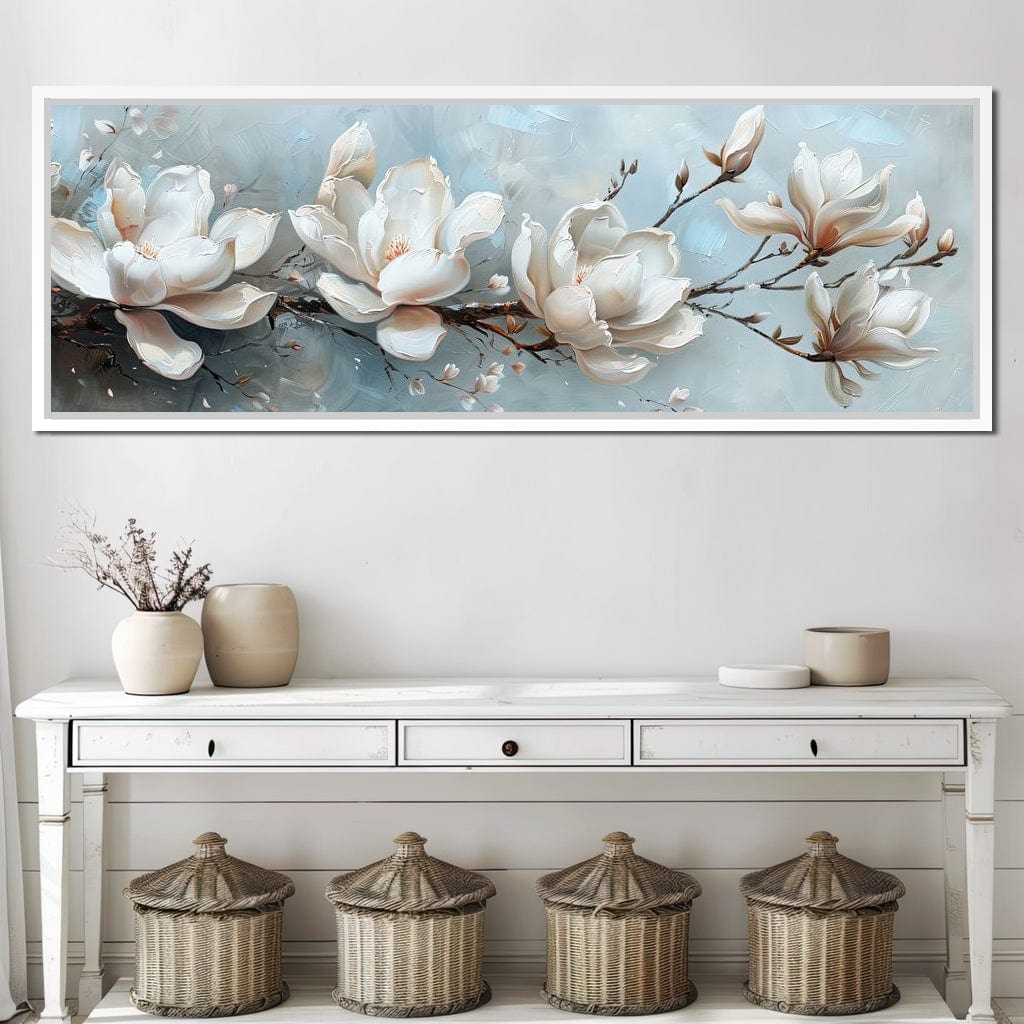 Blossoming Serenity Breeze Canvas Wall Art
