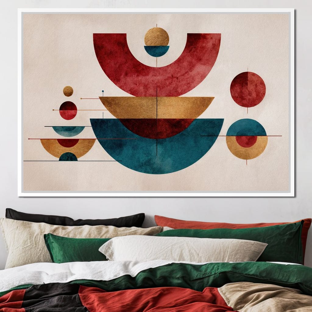 Measured Stillness Canvas Wall Art