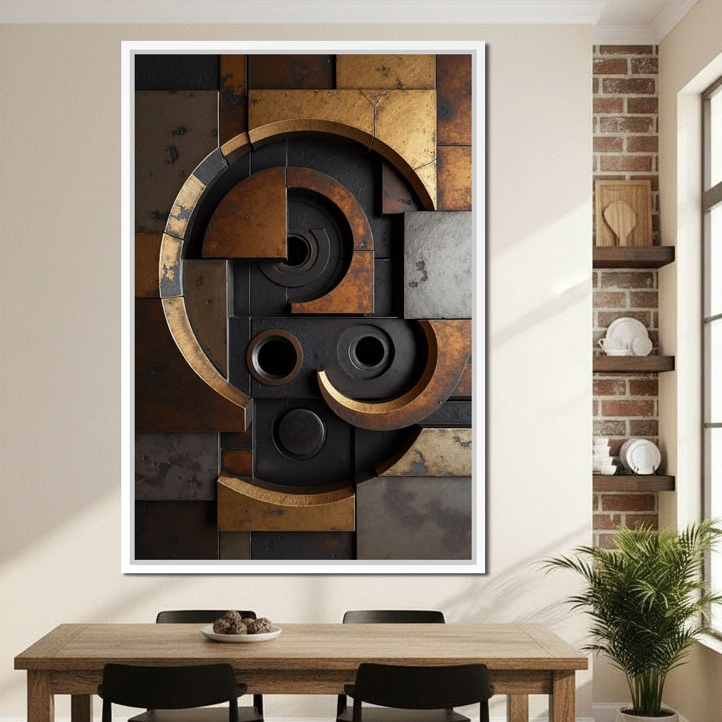 Echoes of the Infinite Canvas Wall Art