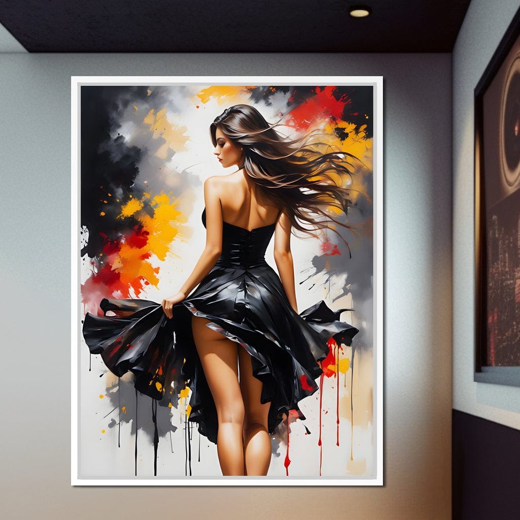 The Elegance of Women Canvas Wall Art