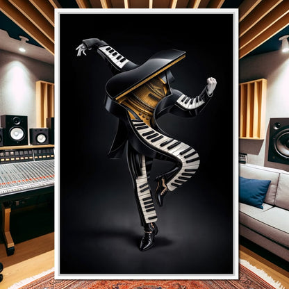The Composer’s Dream Canvas Wall Art