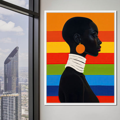 Wrapped in Pride Canvas Wall Art