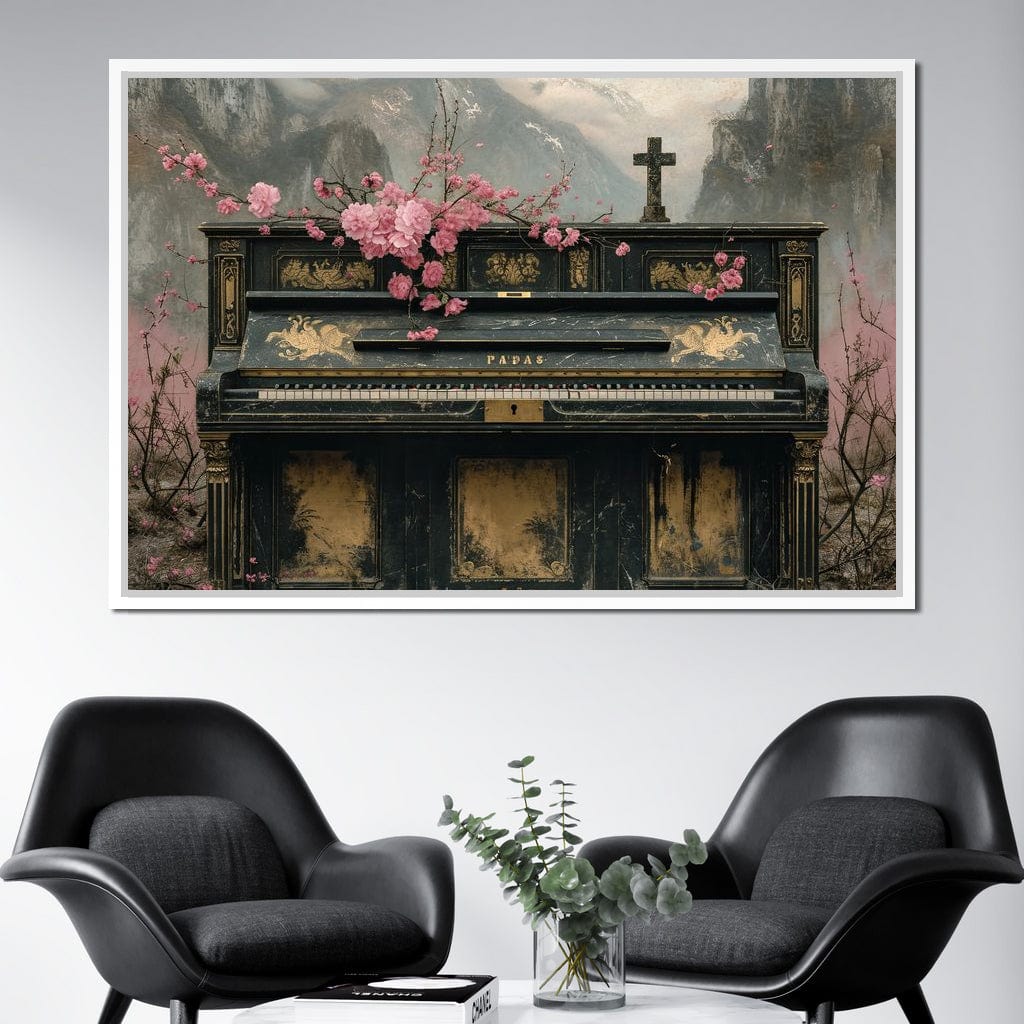 Floral Music Collection 10 Canvas Wall Art