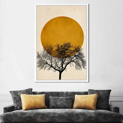 Wintermorgen Canvas Wall Art