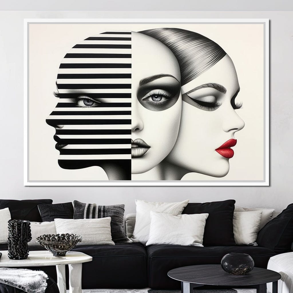 Fragments of Elegance Canvas Wall Art