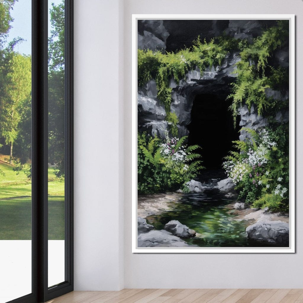 Hidden Grotto Canvas Wall Art