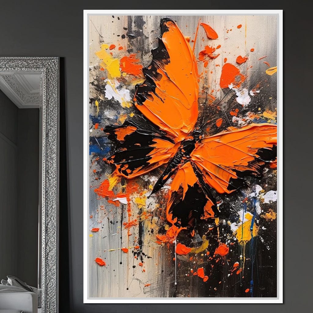 Radiant Lepidoptera Canvas Wall Art