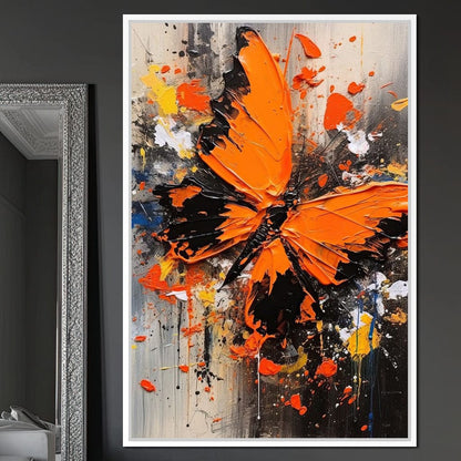 Radiant Lepidoptera Canvas Wall Art