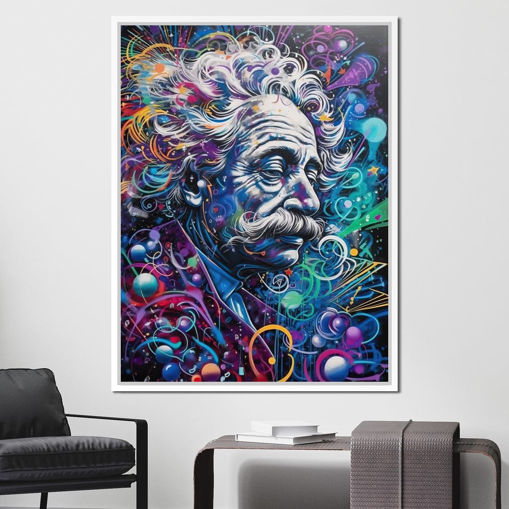 Albert Einstein Canvas Wall Art