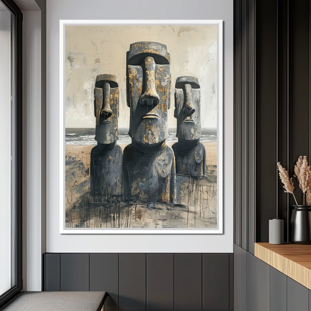 Guardians of the Pacific Shores Canvas Wall Art
