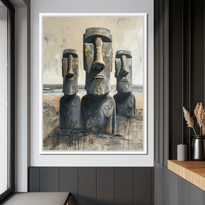 Guardians of the Pacific Shores Canvas Wall Art