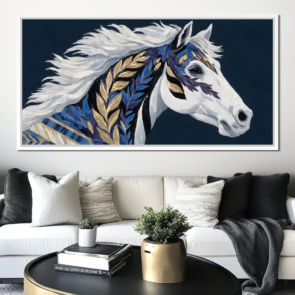 Equestrian Elegance Unbound Canvas Wall Art