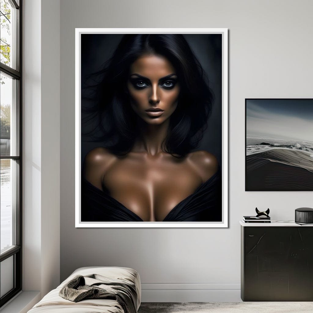 Female Portrait 199 Canvas Wall Art