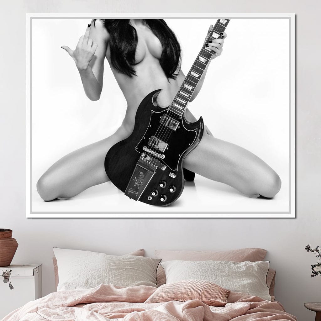 Go Rock Yourself Canvas Wall Art