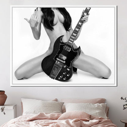 Go Rock Yourself Canvas Wall Art
