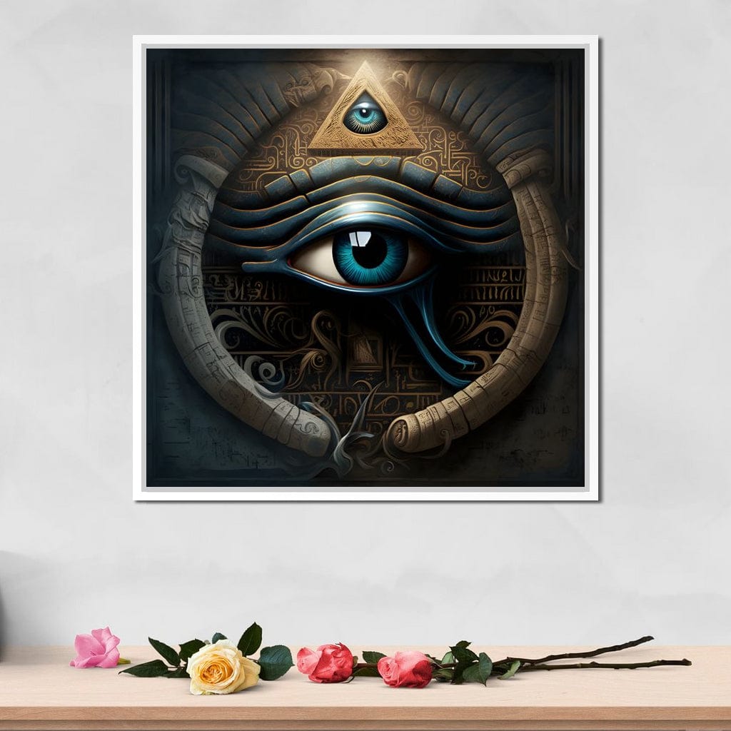 Eye Of Horus Canvas Wall Art
