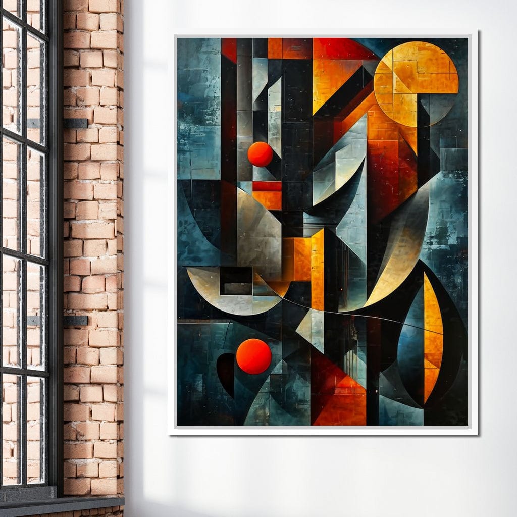 Colorful Modern Art 043 Canvas Wall Art