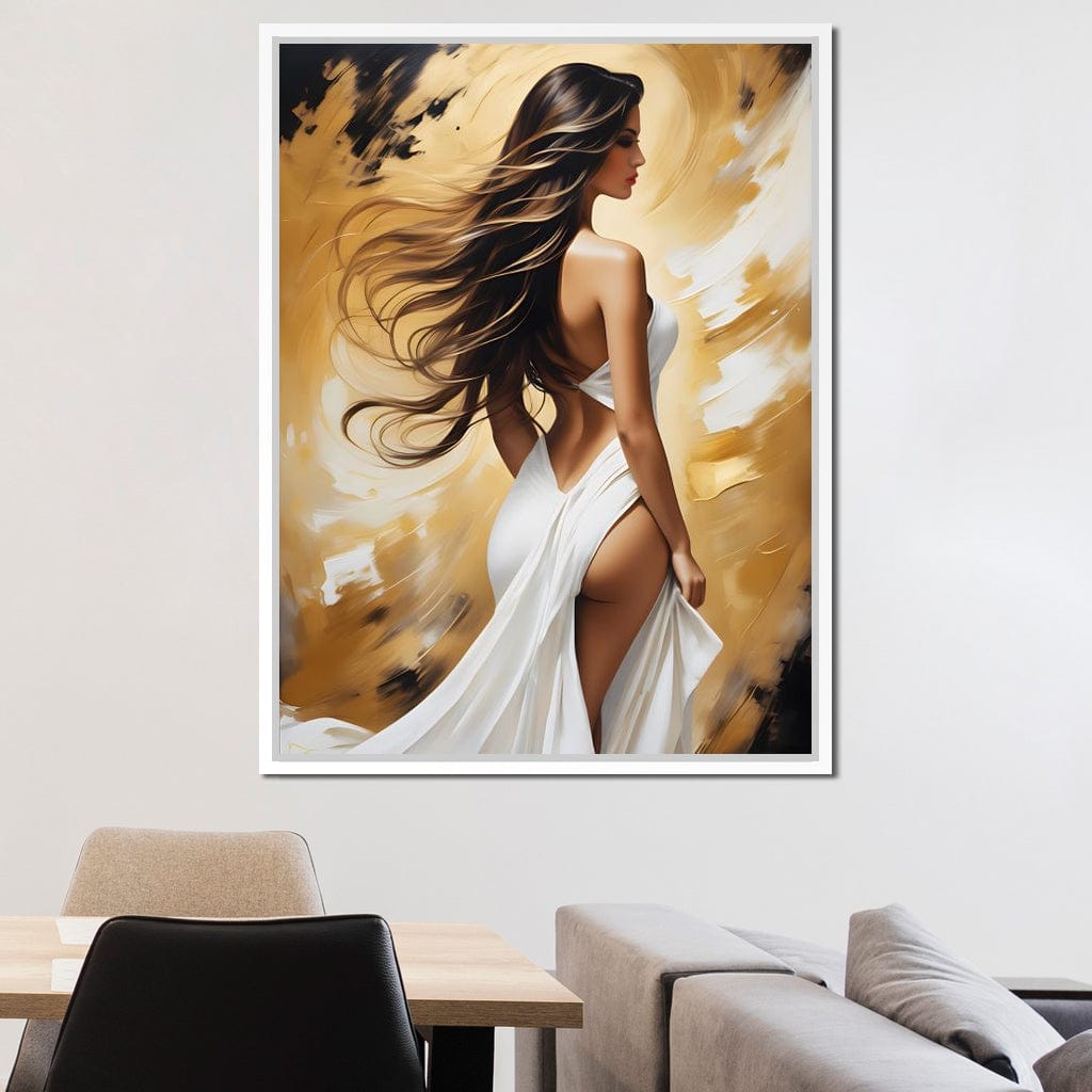 Female Portrait 202 Canvas Wall Art
