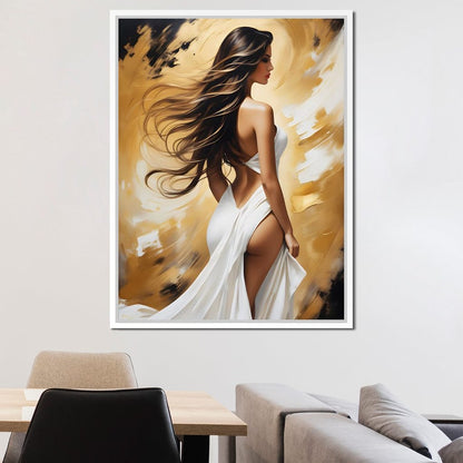 Female Portrait 202 Canvas Wall Art