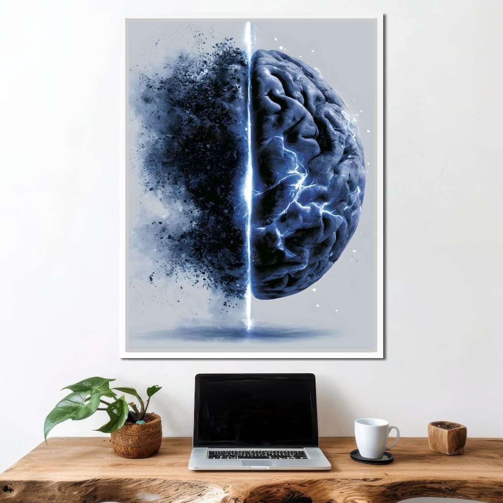 Fractured Reason Before The Storm Canvas Wall Art