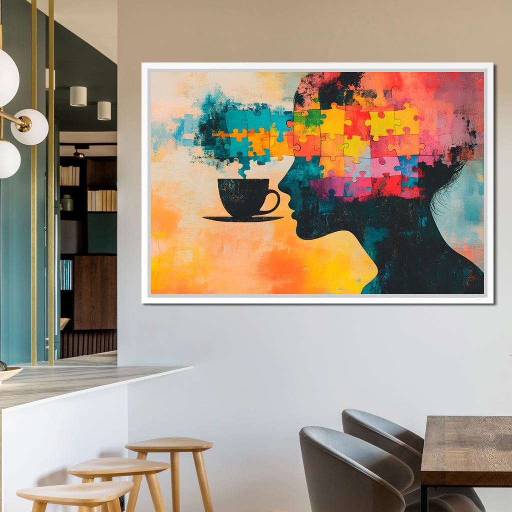 Mindful Puzzle Brewscape Canvas Wall Art