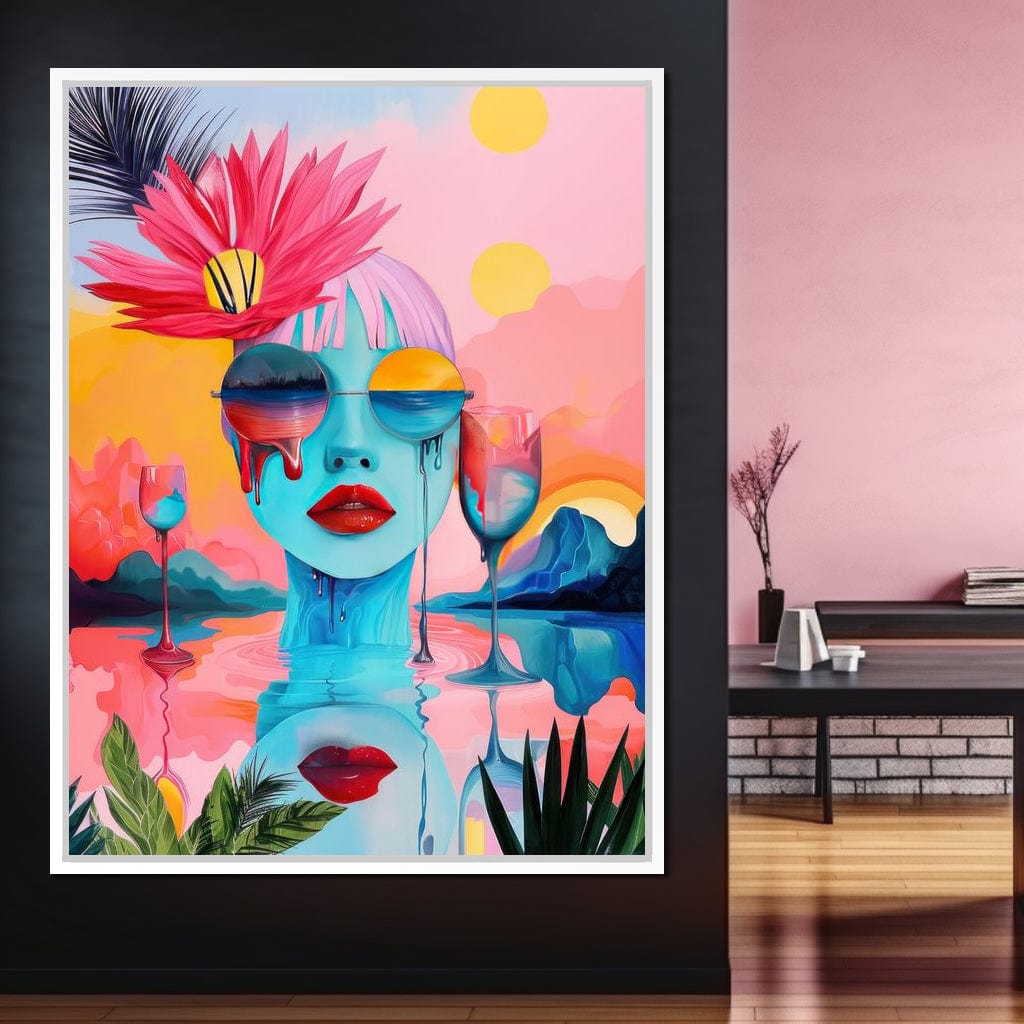 Oasis of Imagination Canvas Wall Art