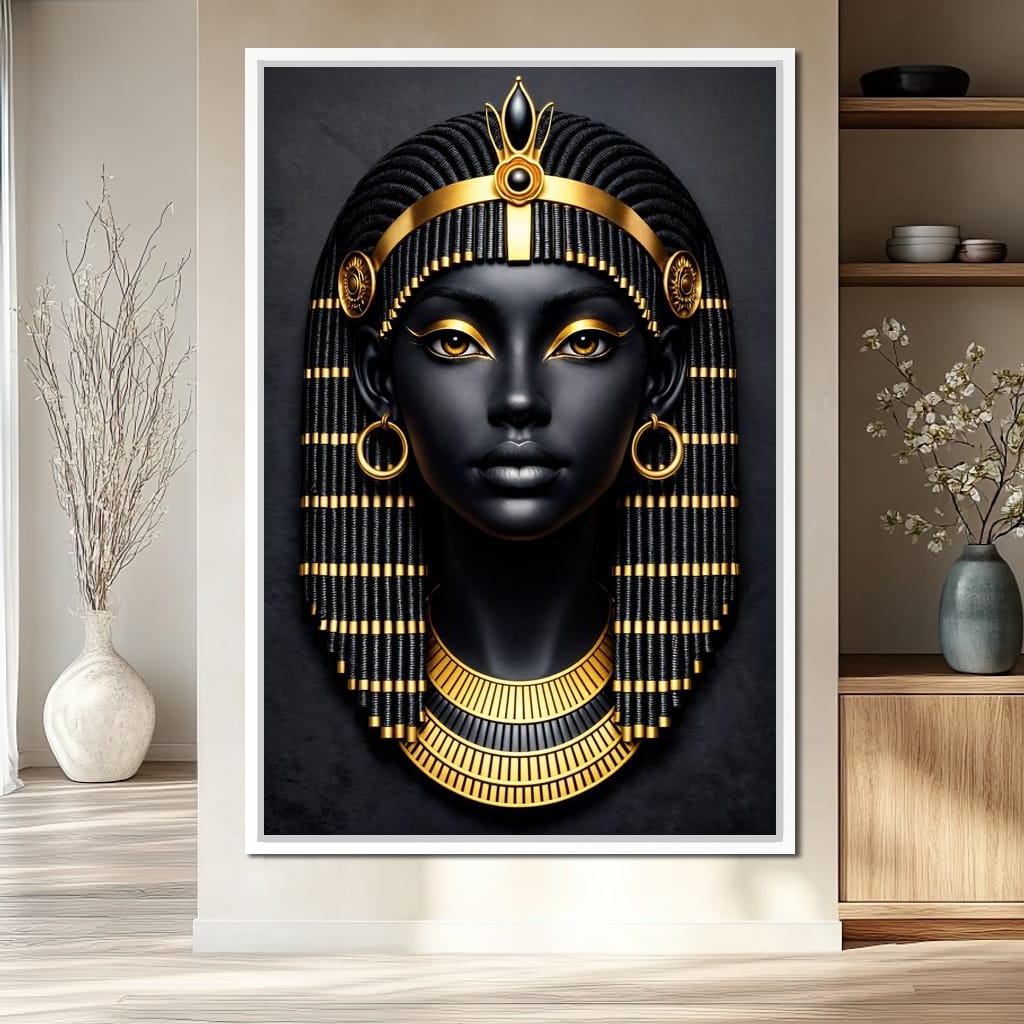Empress of the Nile Canvas Wall Art