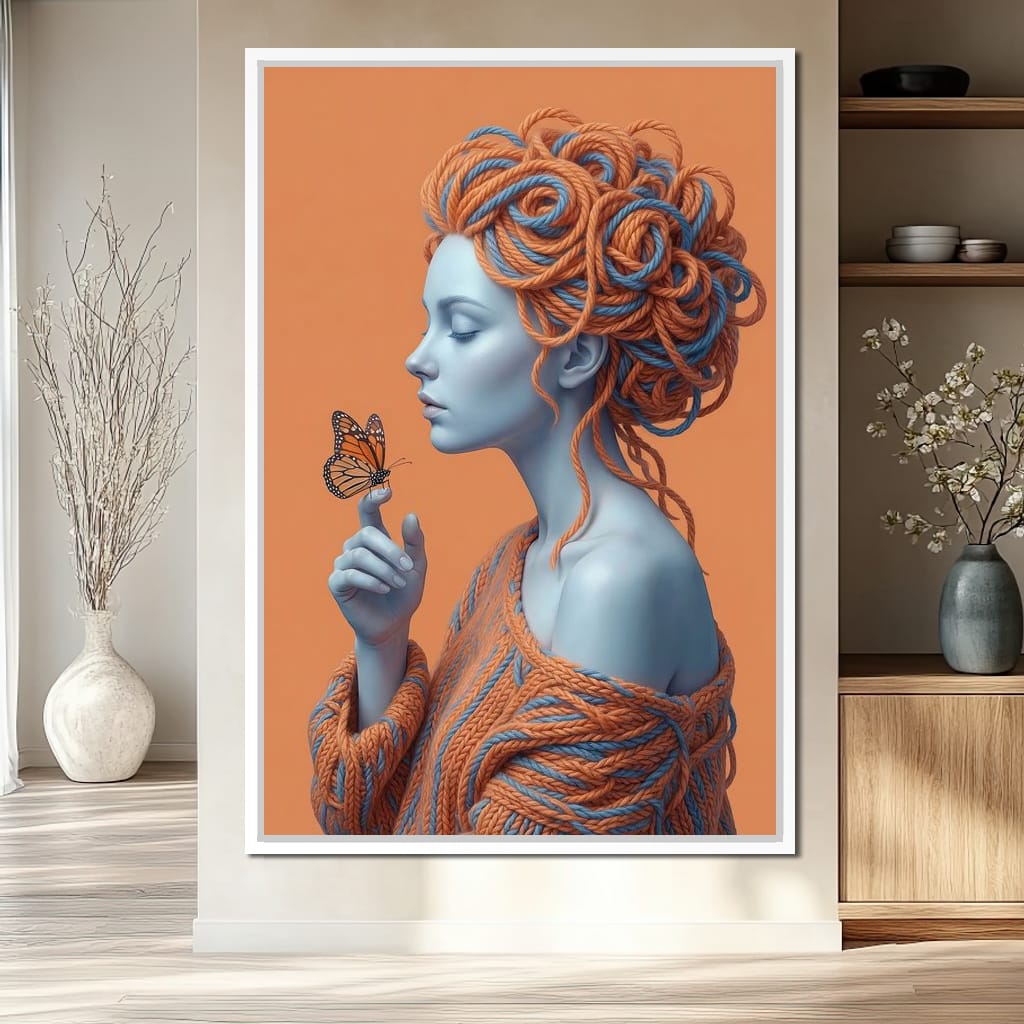 Holding a Quiet Miracle Canvas Wall Art