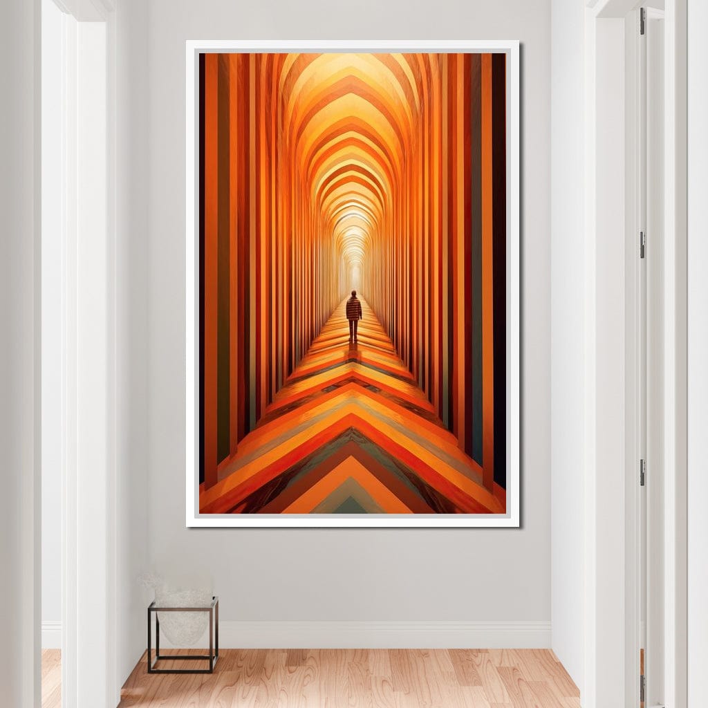 Technicolor Dream Fusion Canvas Wall Art