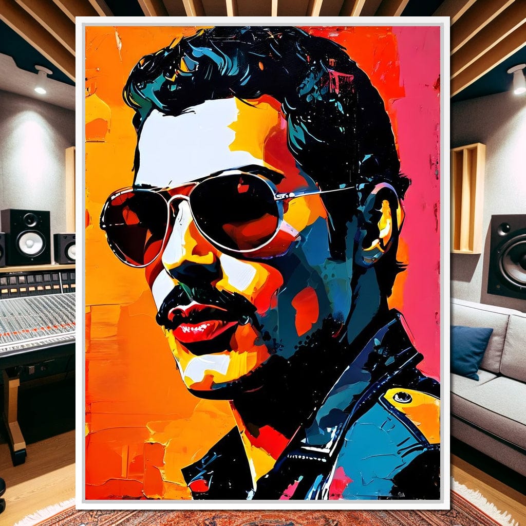 Freddie Mercury Canvas Wall Art