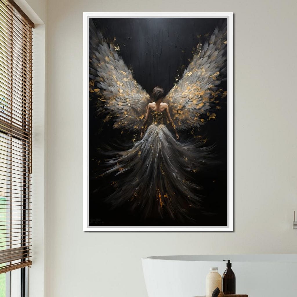 Mystic Symphony of the Cosmos Canvas Wall Art